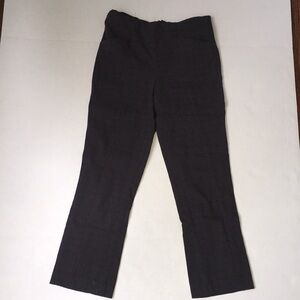 🌑 Corey Lynn Calter Dark Gray Straight-Leg Pants – Size 4